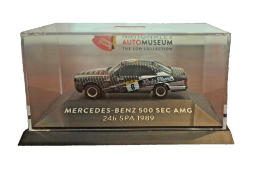 Herpa Mercedes-Benz 500 SEC AMG 24h Spa 1989 1:87 limitiert