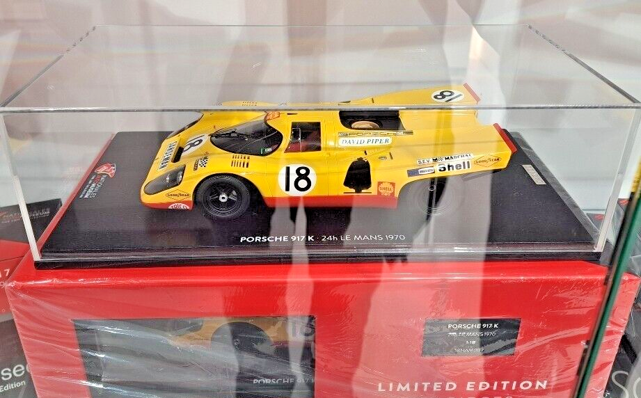 Spark Porsche 917K David Piper #18 24h Le Mans 1970 1:18 OVP limitiert 100 nummerierte Stück